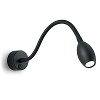 Светильник настенный Feron AL7720 220В 3Вт 210Лм 3700К Черный картинка 